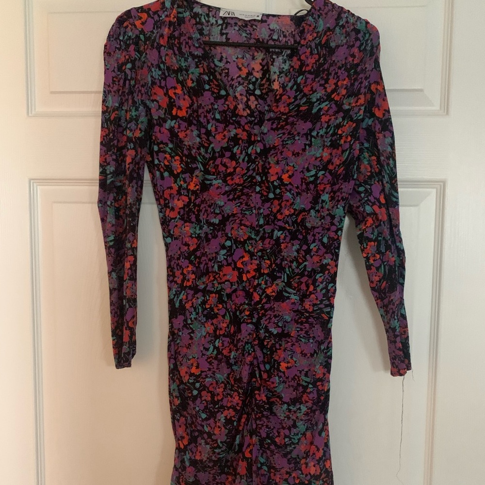Zara colourful dress